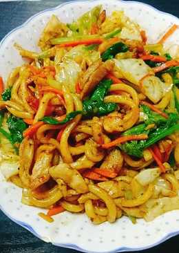 Koleksi Cara Membuat Mie Udon Goreng Favorit | Masakan Ikan Pedas
