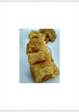 Roti goreng sosis