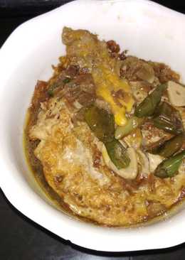 Telor ceplok masak kecap