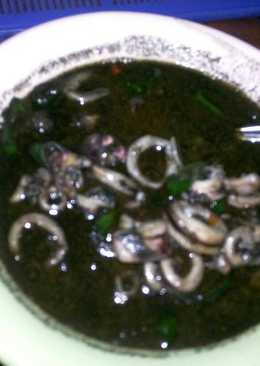 Cumi masak hitam