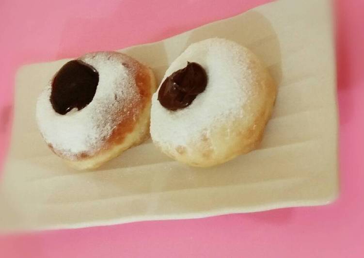 gambar untuk resep makanan Donat empuk 3 hari tanpa kentang