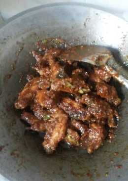 Sayap Ayam Masak Saus Tiram+Triyaki Pudess