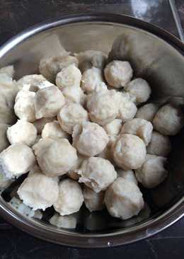 Baso ayam bergizi tanpa pengawet
