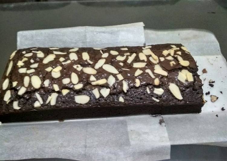 resep lengkap untuk Brownies panggang