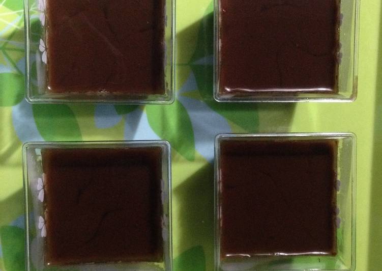 gambar untuk resep Silky Puding Coklat