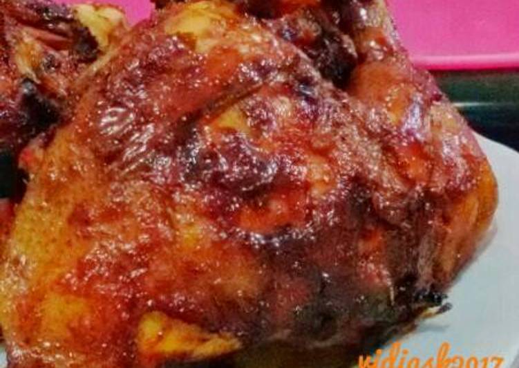 gambar untuk resep makanan Ayam Bakar Pedas Manis