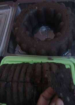 Brownies pisang kukus