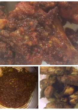 Ayam bumbu bebek madura
