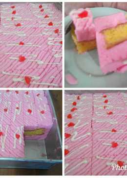 Cake salju/puding busa