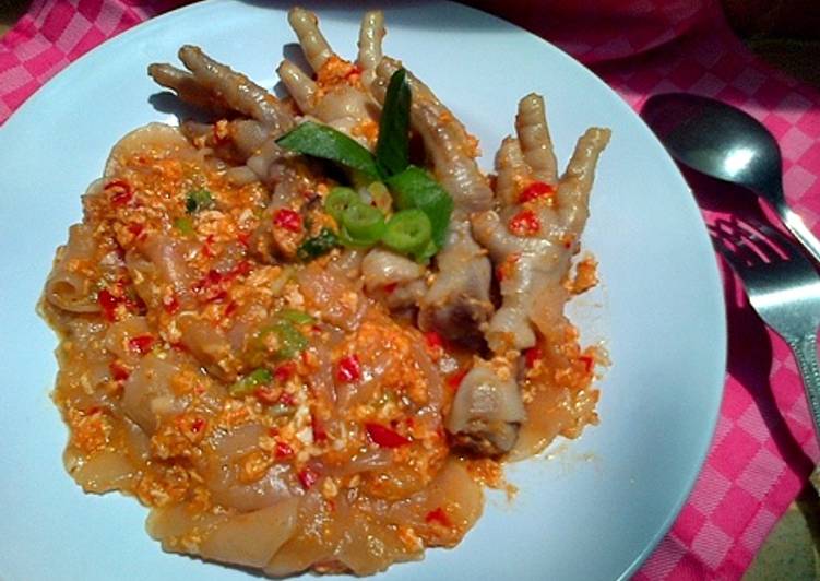  Resep  SEBLAK  Ceker Ayam 1  porsi  oleh dapurVY Cookpad