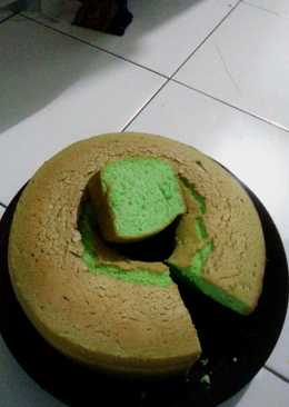 Sponge cake sederhana, empuk dan lembut