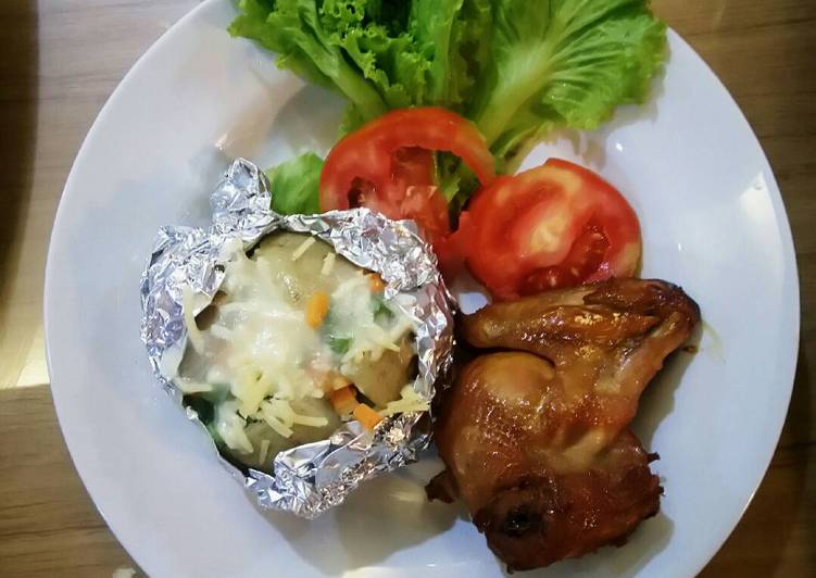 gambar untuk resep Ayam bakar madu lemon