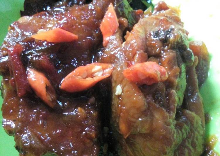 Resep Ayam kecap pedas manis oleh Trisma Ajie Pratomo 