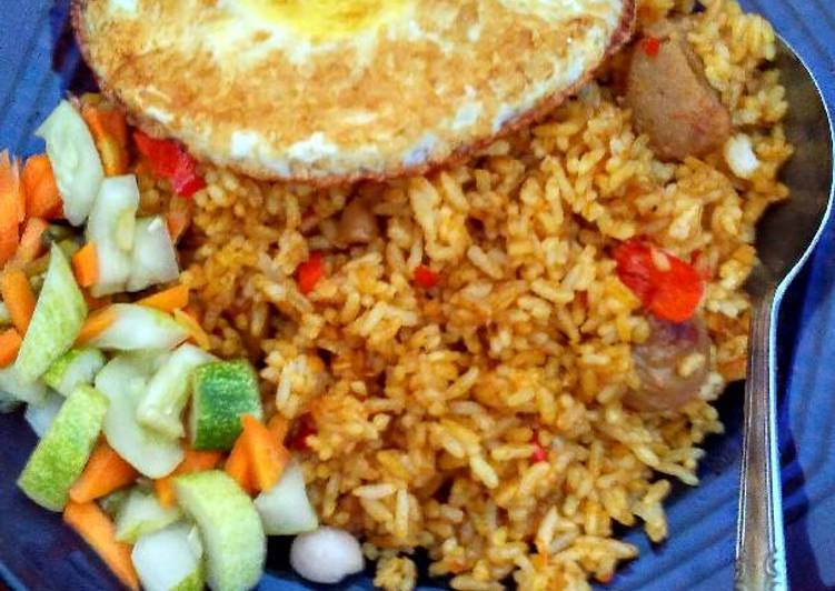 cara membuat Nasi Goreng Spesial Ala Anak Kost