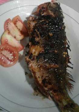 Ikan bakar pedas manis teflon