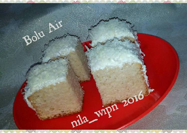 Resep Bolu Air (1 telor) Karya Nila Setiawan (Wipn Kitchen)