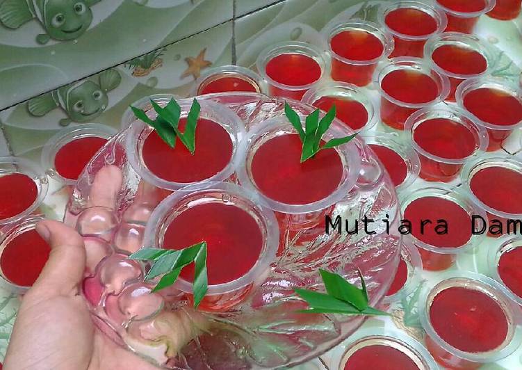 resep makanan Agar agar swallow