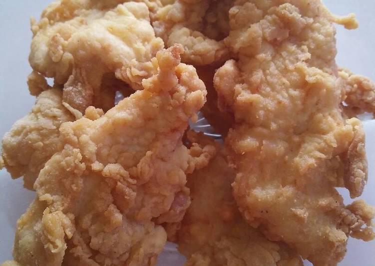 gambar untuk resep makanan Ayam goreng tepung