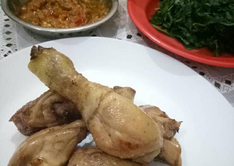 bahan dan cara membuat Ayam Pop