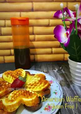 American Waffle (gluten free) #pr_olahantepungberas