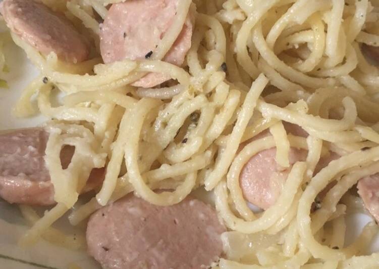 resep makanan Spaghetti Carbonara