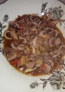 Tumis / Oseng Cumi Bumbu Iris Simpel Banget