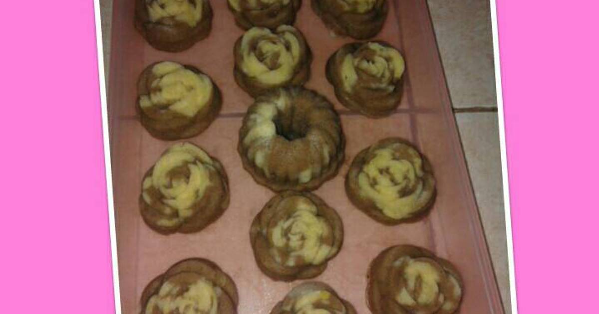 Resep Bolu kukus mawar Resep Bolu kukus mawar
