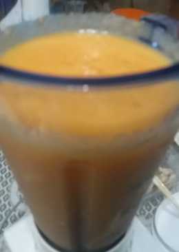 Healthy smoothie nanas dan papaya