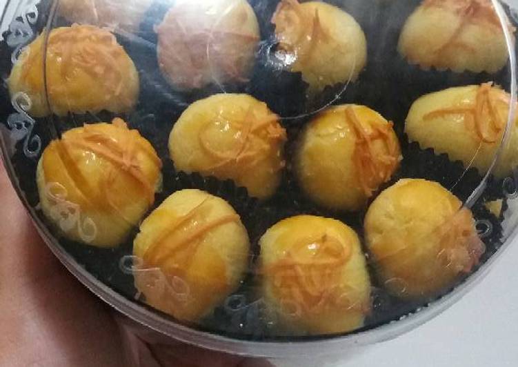 gambar untuk resep makanan Nastar simple tanpa mixer n anti gagal dg telor rebus