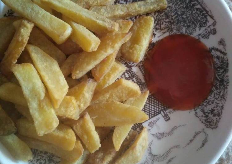 gambar untuk resep makanan French fries orphelin rasa kfc