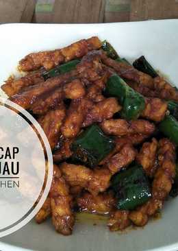 Tempe Kecap Cabai Hijau
