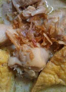 Opor Ayam Tahu ala-ku
