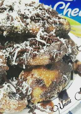 Pisang goreng cokelat