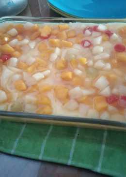 Pudding susu buah