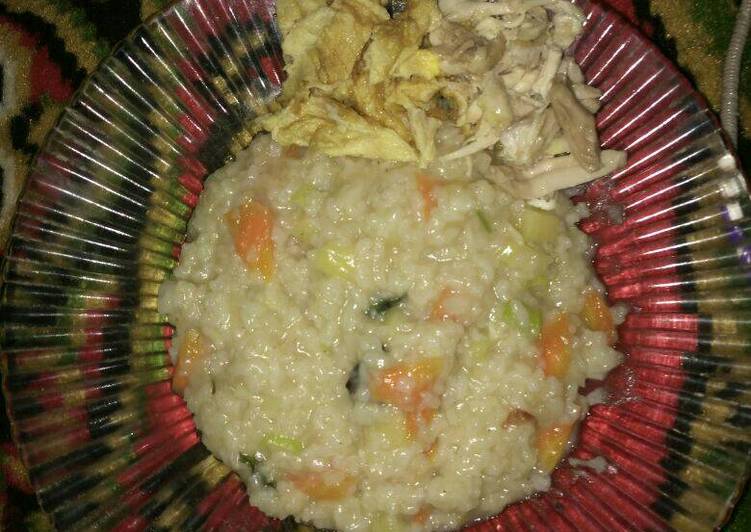 resep masakan BuBur Ayam Banjar