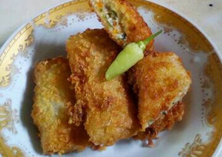 resep Risoles isi rogut ayam keju #IndonesiaMemasak