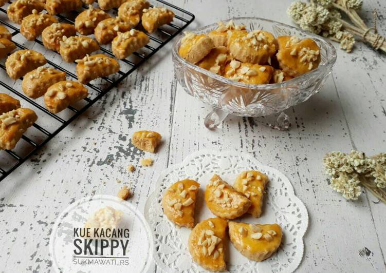 cara membuat Kue Kacang Skippy