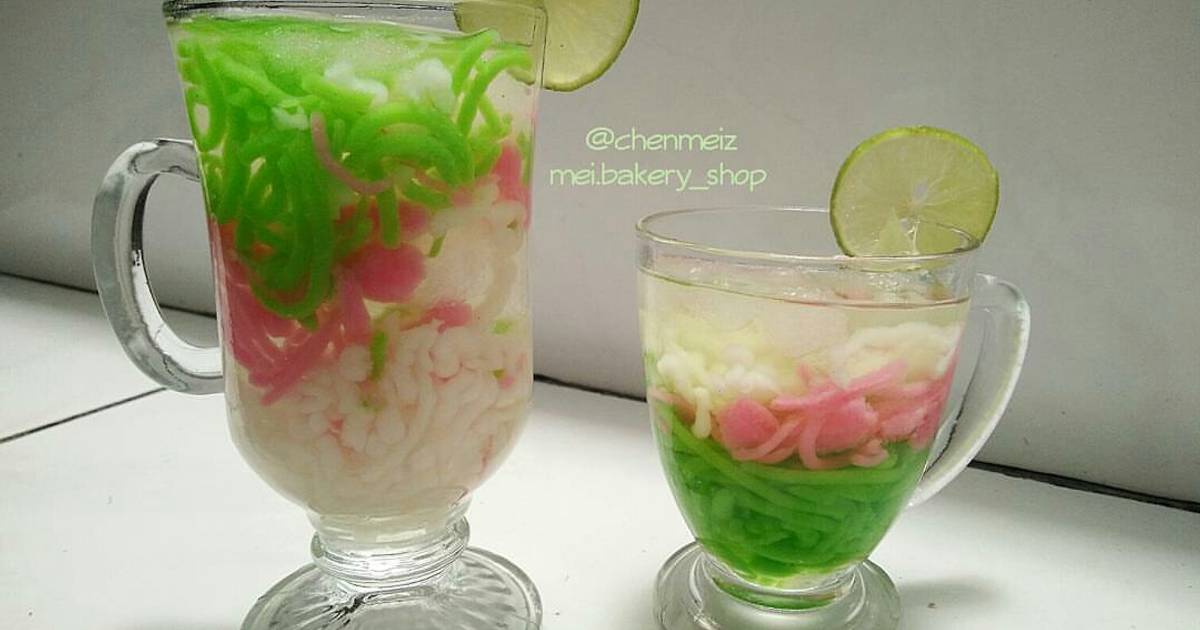 9 resep cendol  pelangi  enak dan sederhana Cookpad