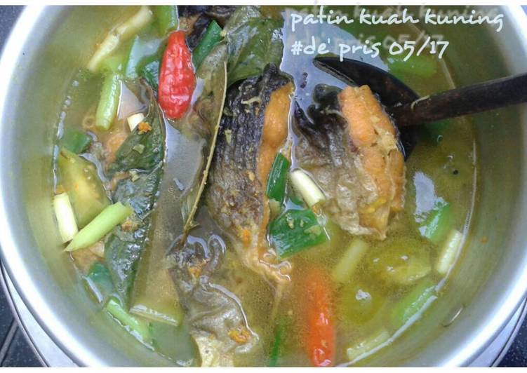 gambar untuk resep Patin kuah kuning