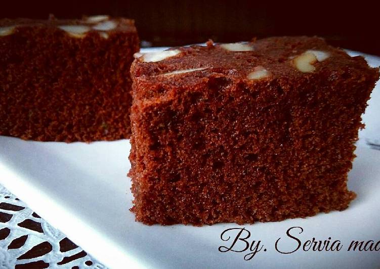 Resep Cake coklat pisang Kiriman dari Servia Madian.