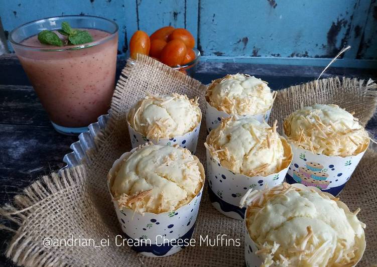 resep Cream Cheese Muffins #beranibaking