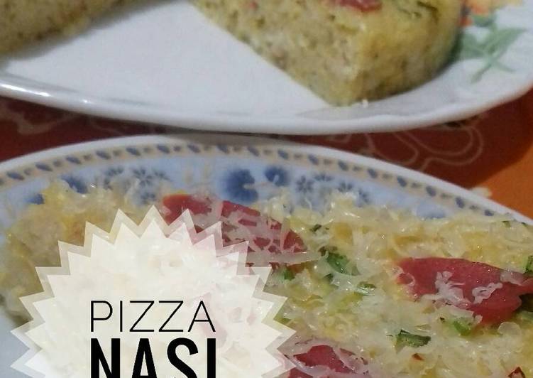 resep lengkap untuk Pizza nasi