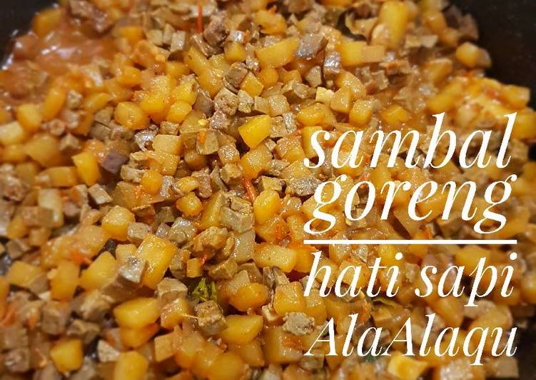 gambar untuk resep makanan Sambal goreng hati sapi AlaAlaqu