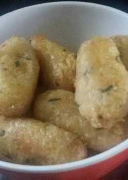 Perkedel kentang dan tahu