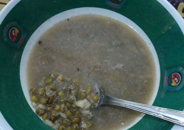 resep makanan Bubur kacang hijau sederhana