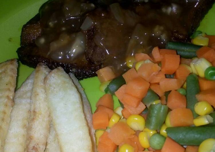 bahan dan cara membuat Beef Steak *yummi*