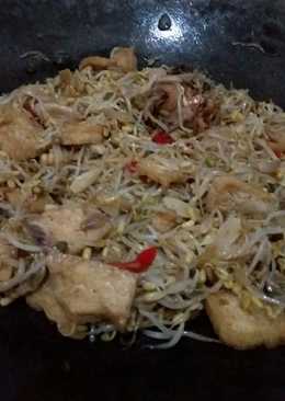 Oseng-oseng cambah tahu