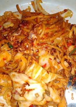 Mie gomak goreng ala wong jowo