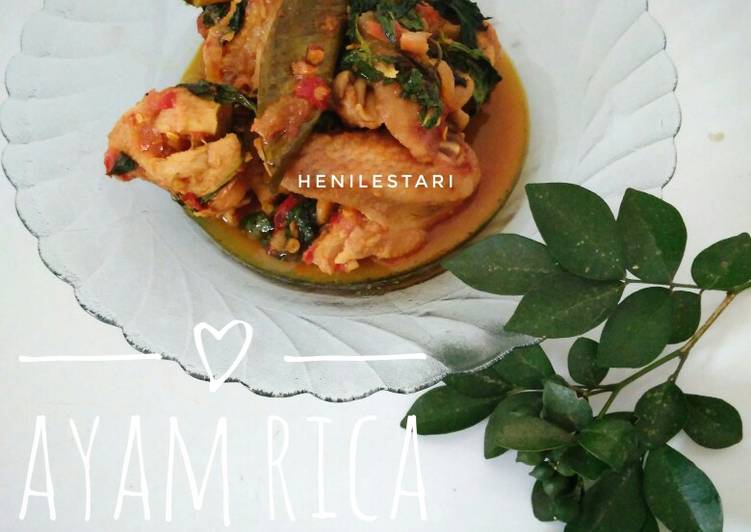 Resep Ayam rica kemangi Dari HeniDeki