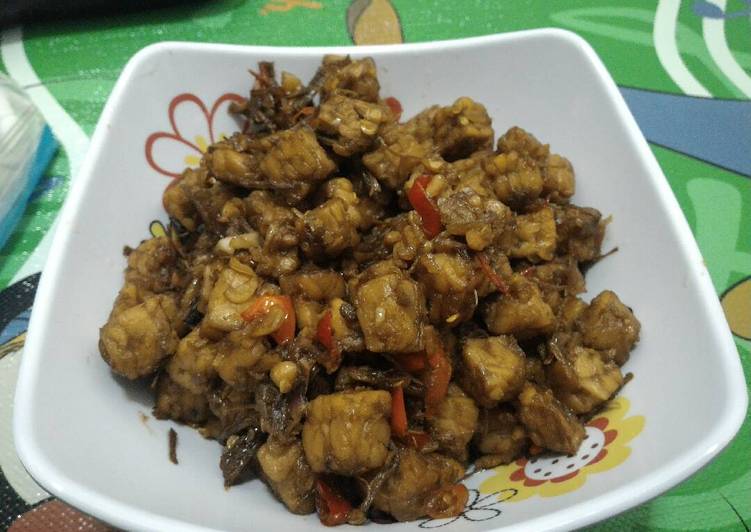 gambar untuk resep makanan Oseng tempe empal